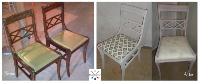 Duncan Phyfe Chairs @ Pivot~Paint~Create