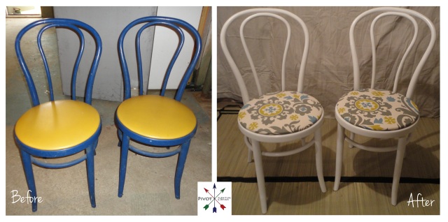 Bentwood chairs @ Pivot~Paint~Create