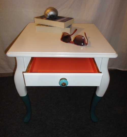 dipped end table @ Pivot~Paint~Create